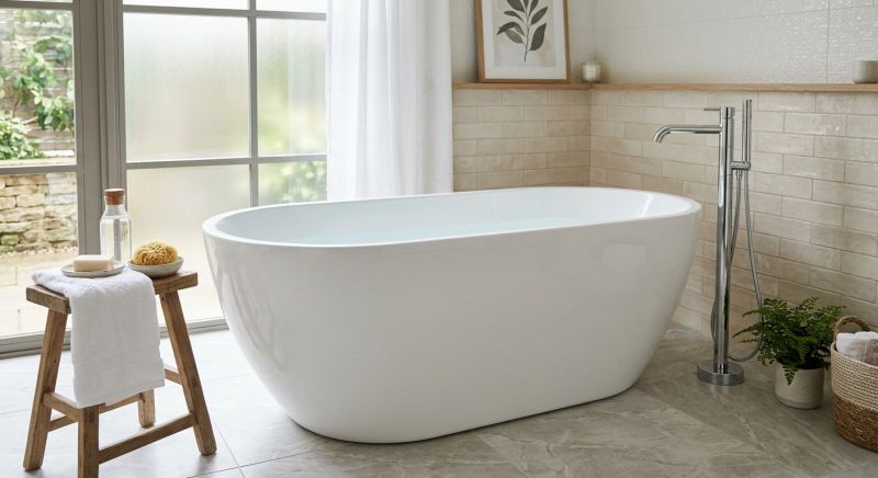 Freestanding Tub Installation in Manchester, NH