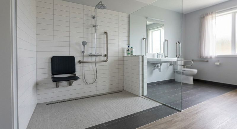 Handicap Shower Installation in Portland, ME